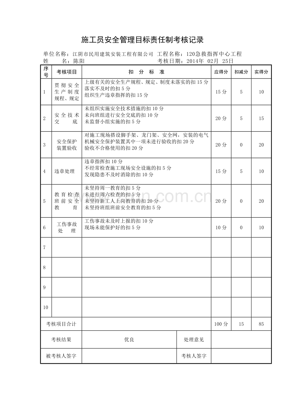 1.2.5安全管理目标责任落实考核办法附件.doc_第2页