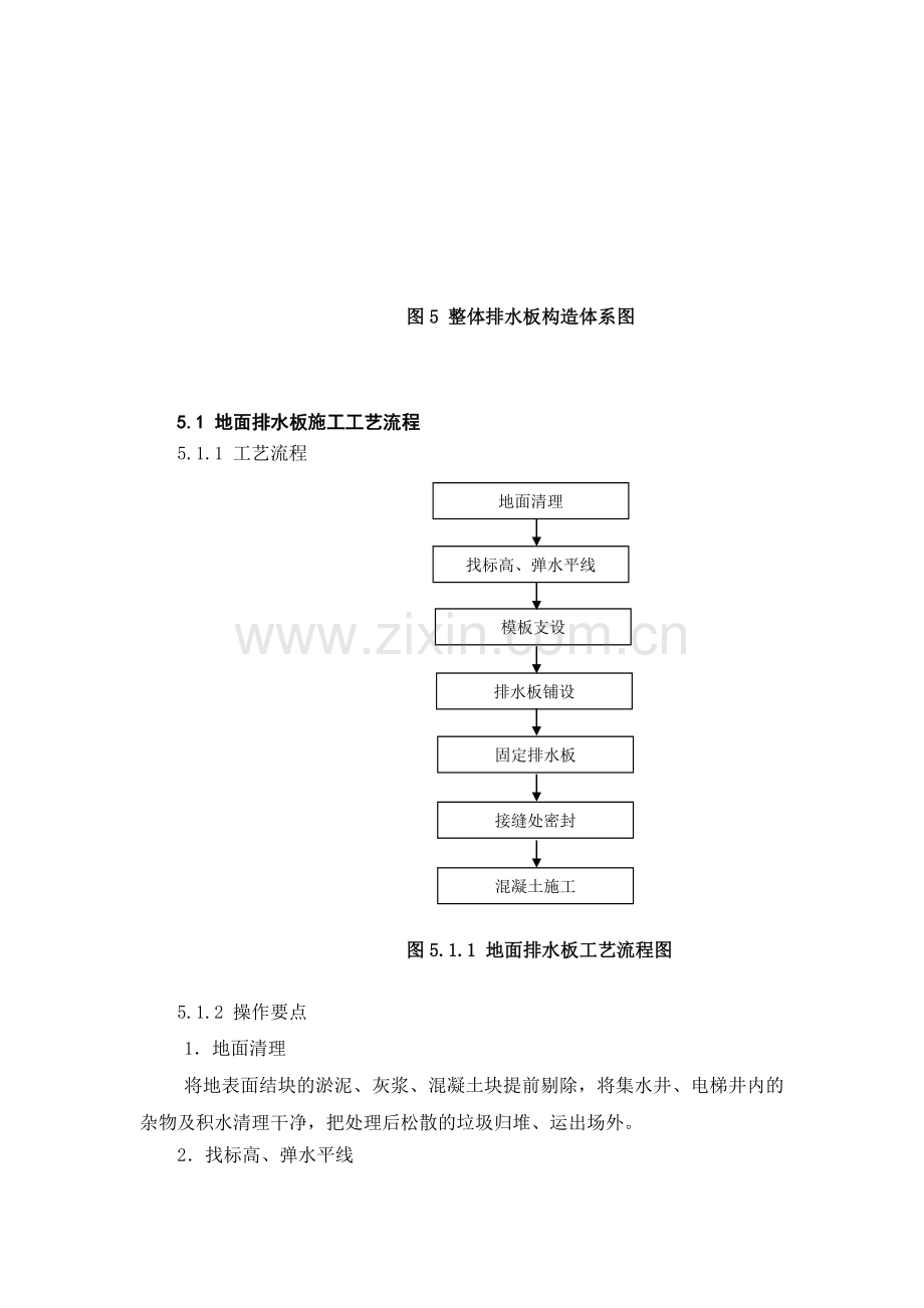 《地下室整体排水板施工工法-》文本要点.doc_第3页