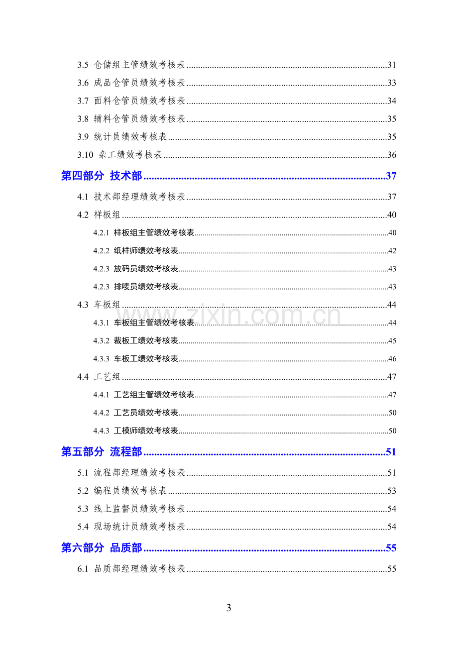 2015年服装厂绩效考核表全集.doc_第3页