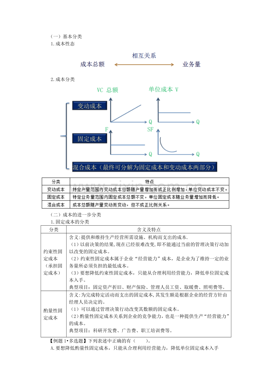 2016年CPA讲义《财管》第十七章本量利分析01.doc_第2页