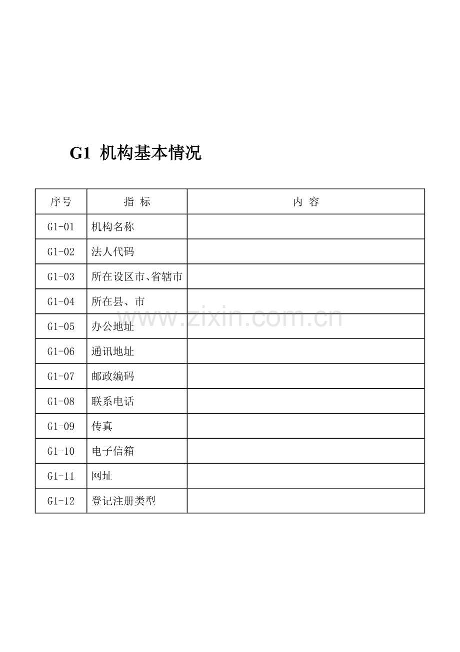 房地产评估机构信用档案表格.doc_第1页