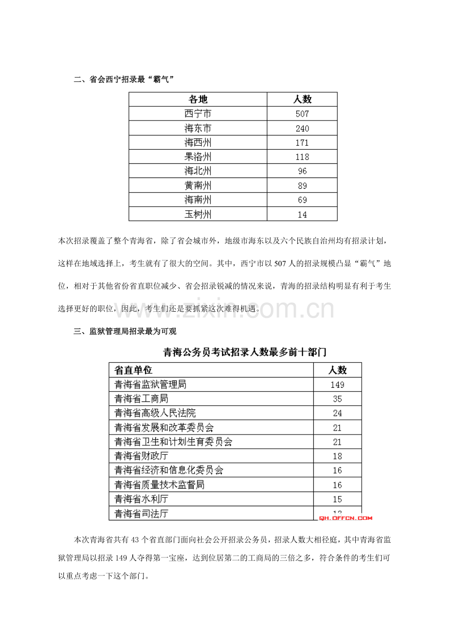 2014青海公务员考试职位分析：招录人数创历年最高.doc_第2页