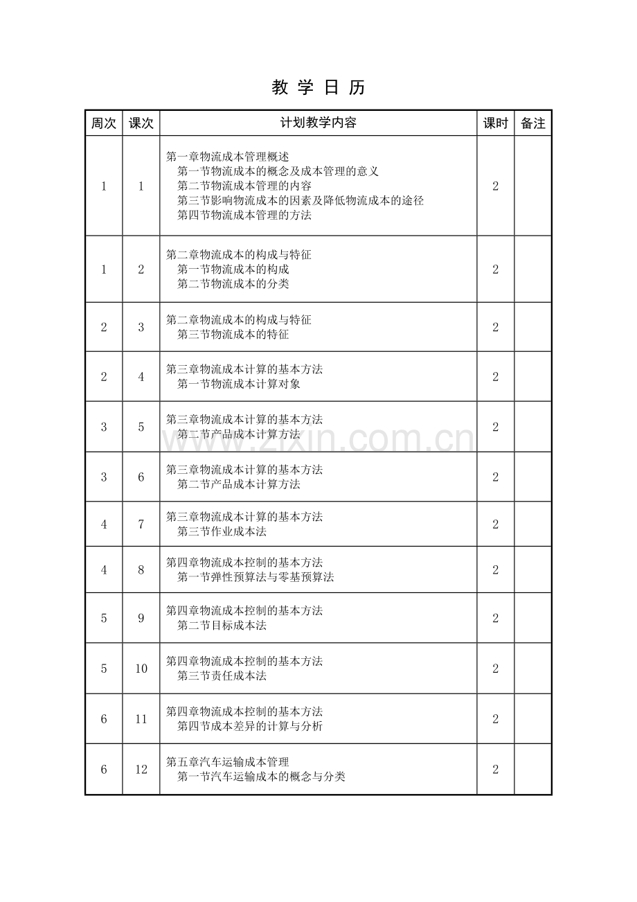 《物流成本管理》电子教案.doc_第3页