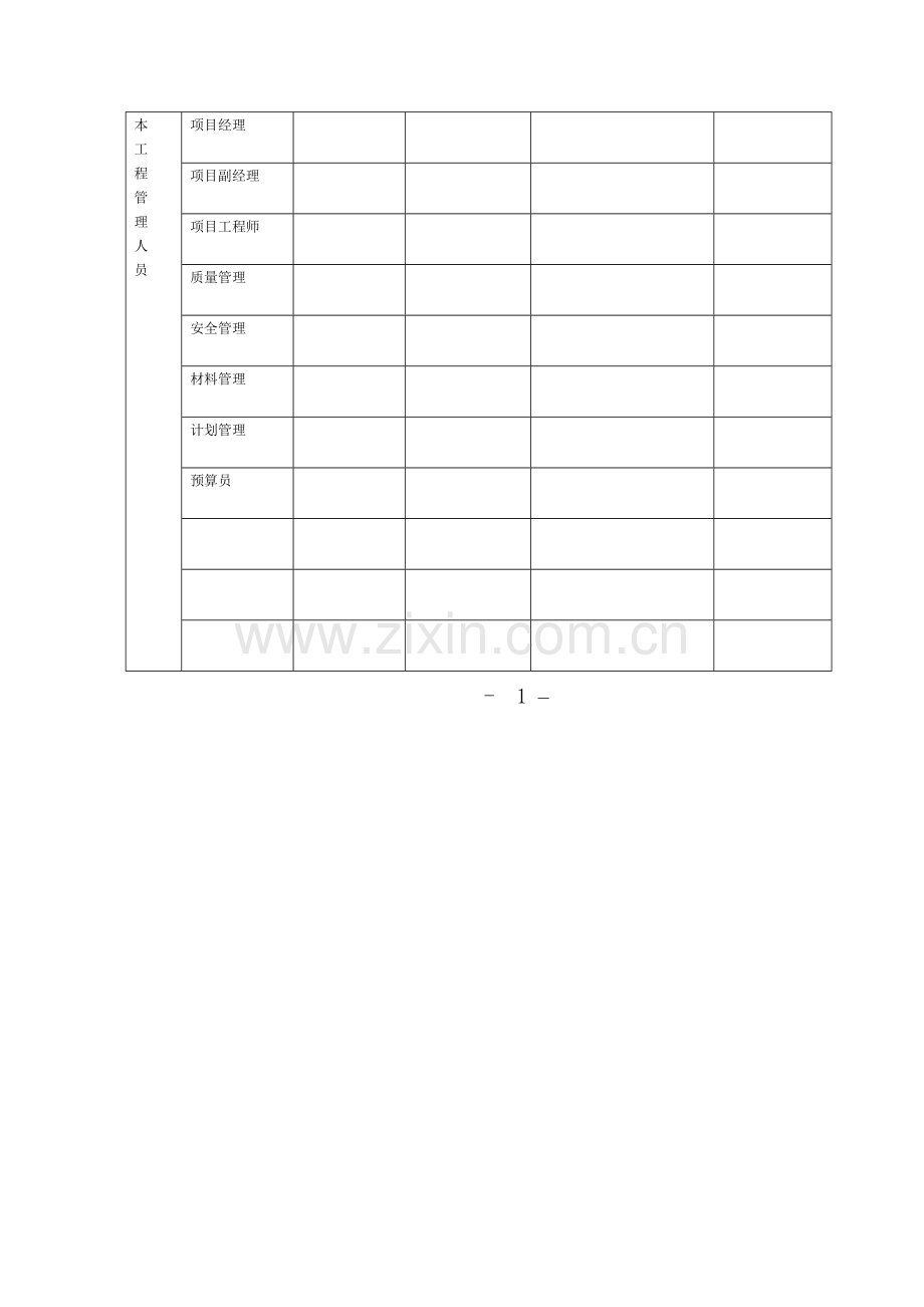 合肥市建设工程施工投标资格审查申请书.doc_第3页