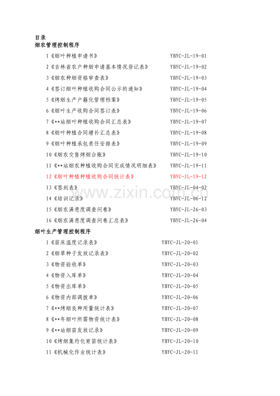 烟叶生产记录清单readdata.doc_第1页