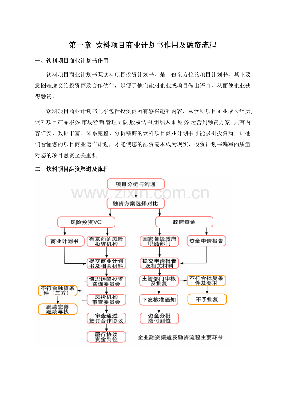 2013年优秀饮料项目商业计划书(可行性研究报告).doc_第3页