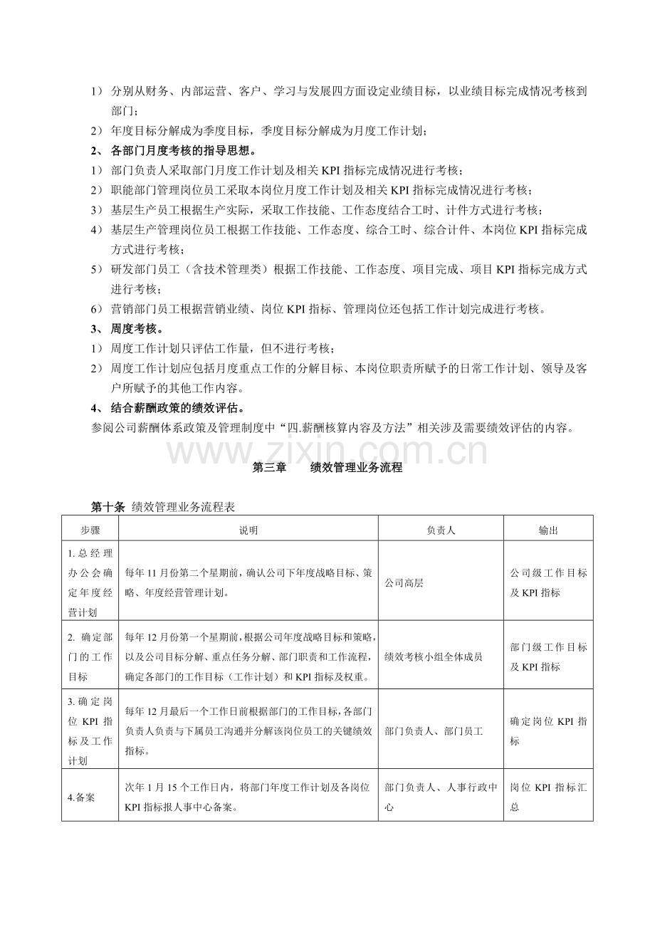 某有限公司绩效管理制度.doc_第3页