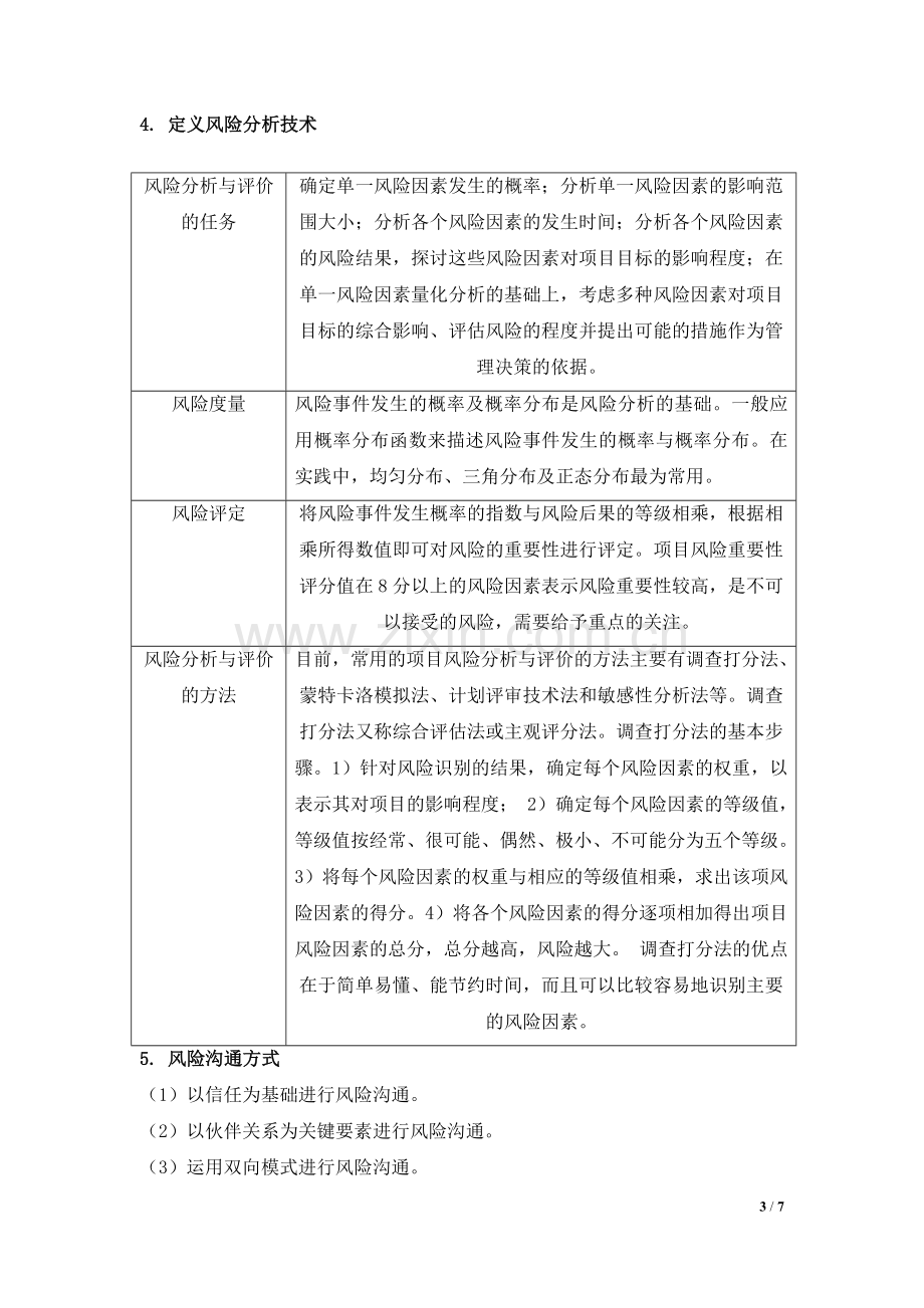 项目风险管理计划.doc_第3页