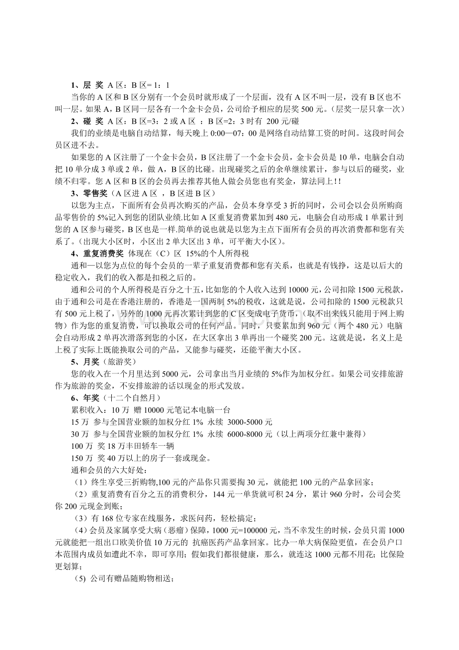 中国通和商城奖金制度.doc_第2页