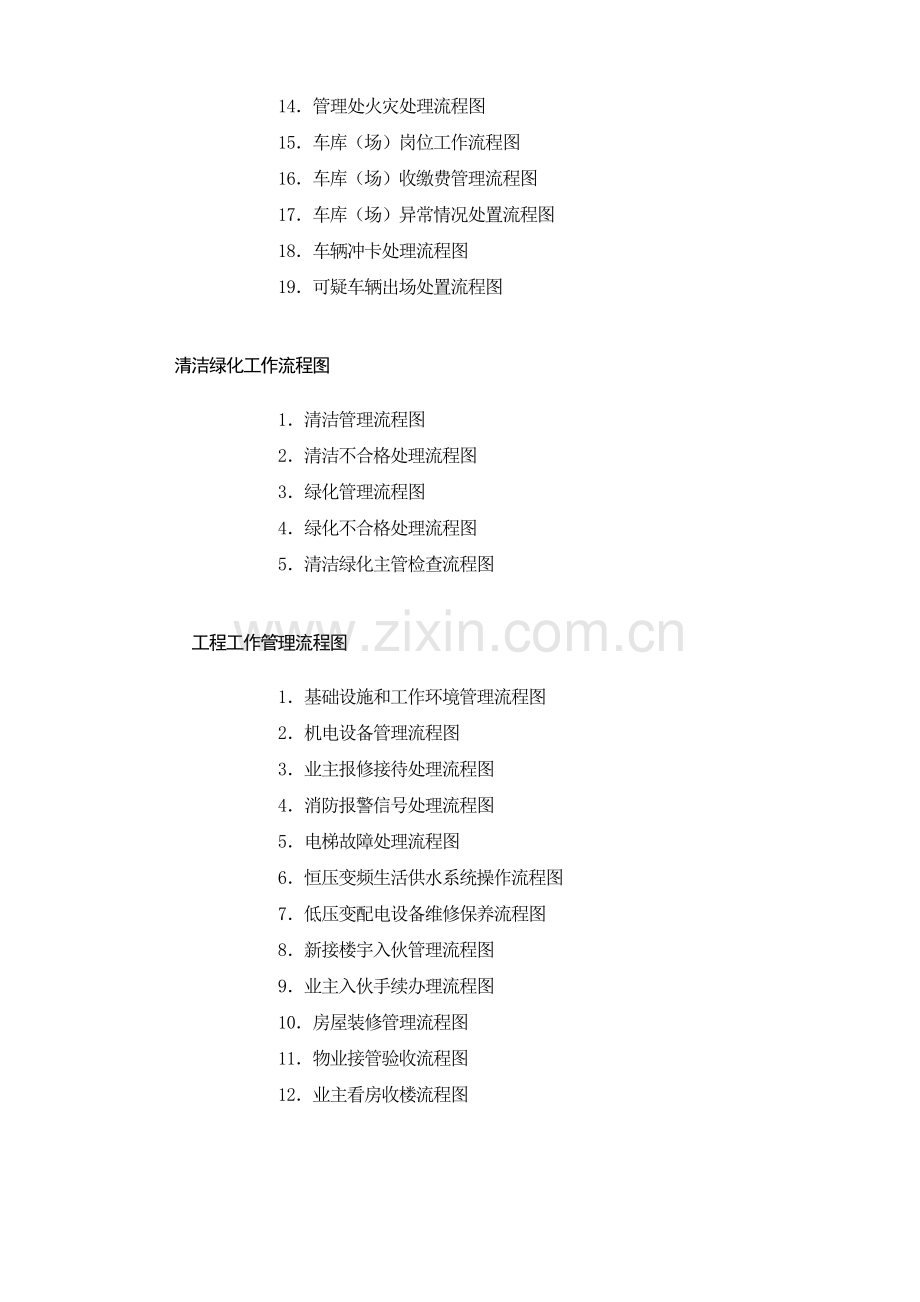 物业公司各岗位工作流程图.doc_第2页