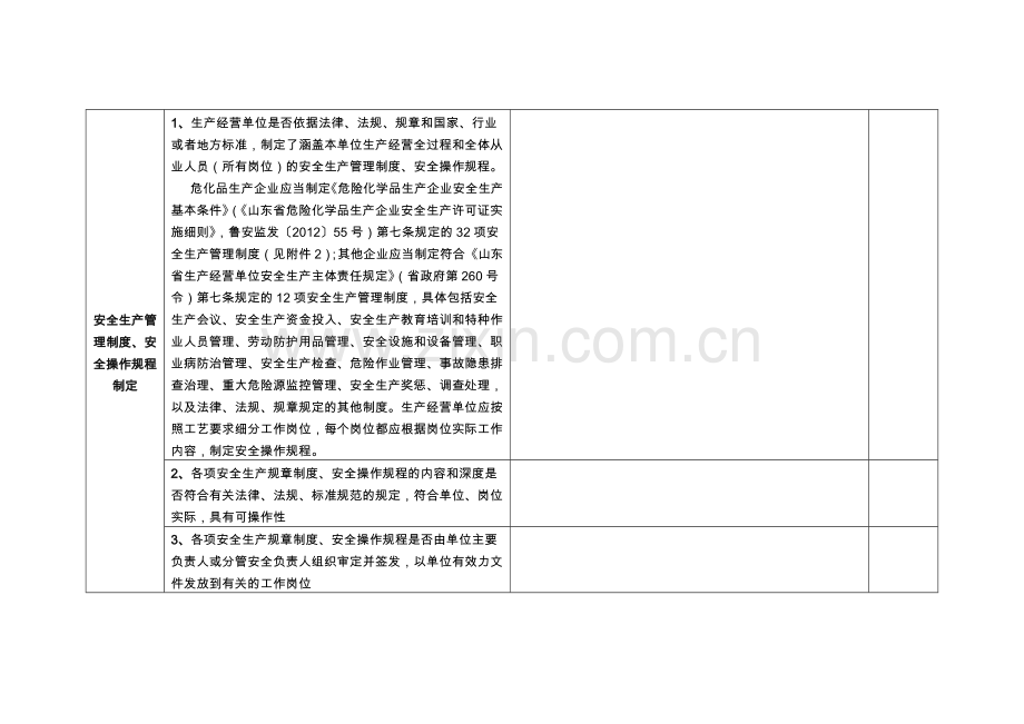 安全生产隐患排查落实月情况检查表.doc_第2页