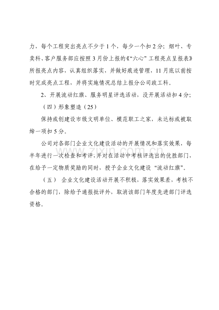 2014年企业文化建设考核办法.doc_第3页