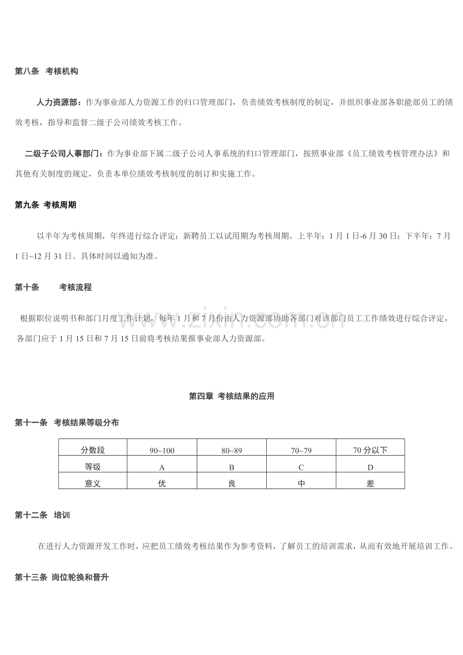 美的绩效考核细则.doc_第3页