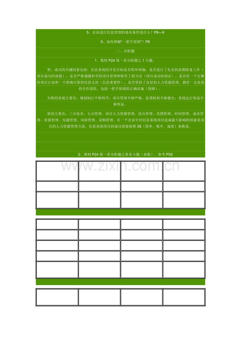 企业信息管理形成性考核册.doc_第2页