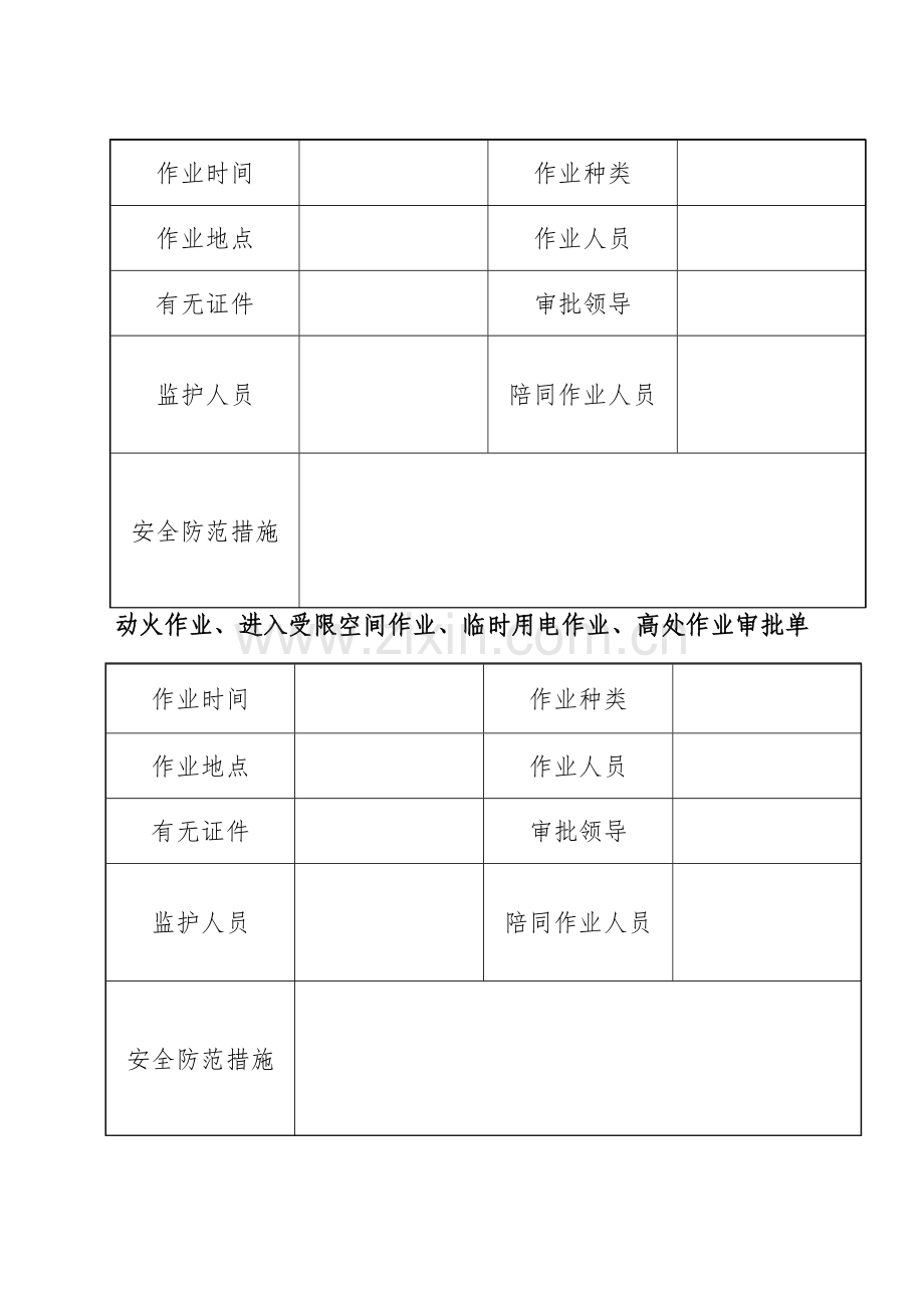 动火作业高处作业审批单.doc_第3页