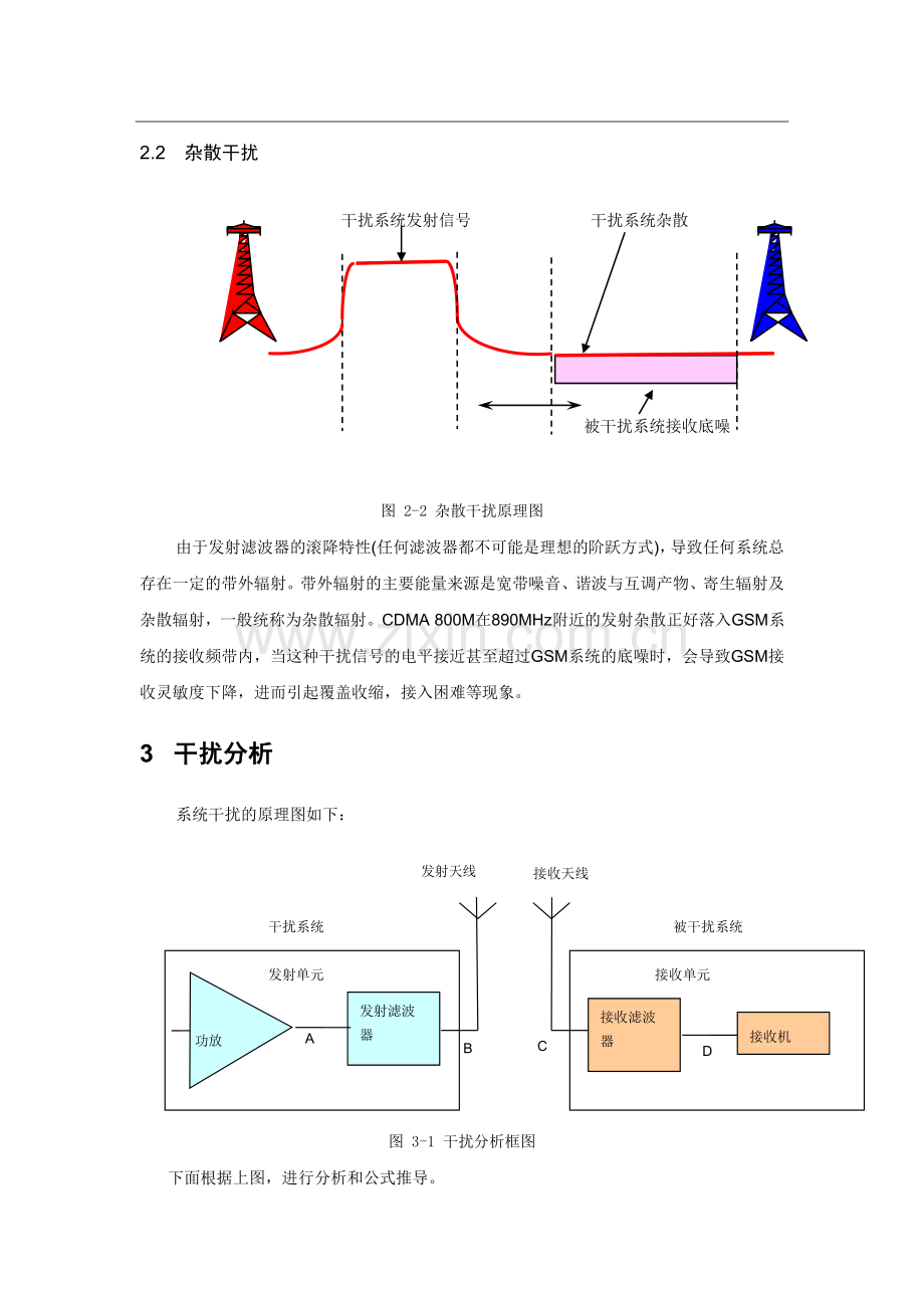 中国电信CDMA800与中国移动GSM900间干扰分析报告.doc_第3页