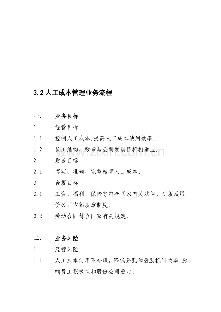 3.2人工成本管理业务流程.doc_第1页