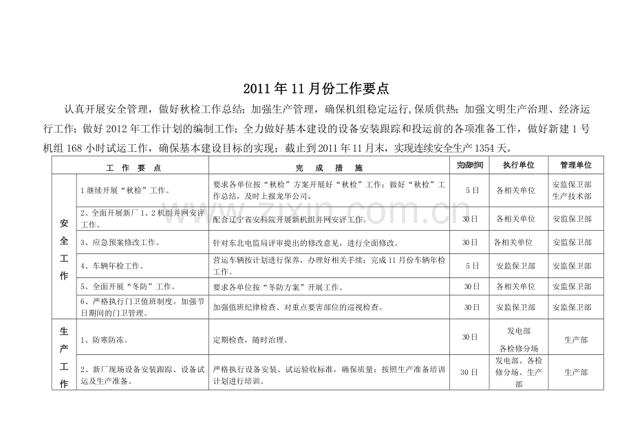 2011年11月份工作计划任务书.doc_第2页