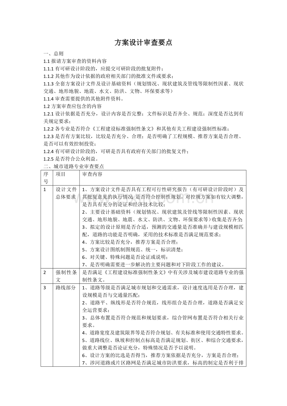 方案设计审查要点.doc_第1页