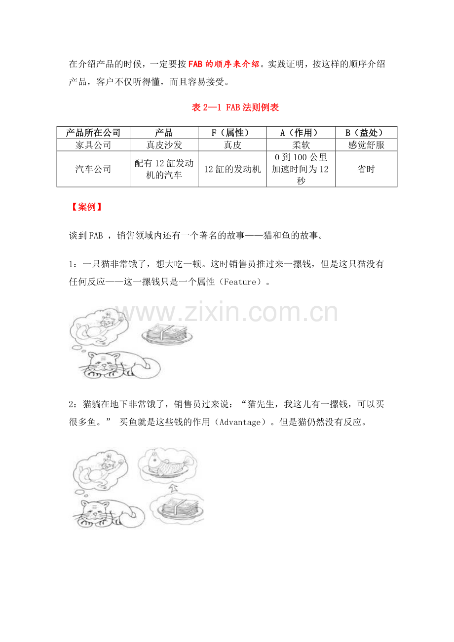 FABE销售法则及应用案例.doc_第2页