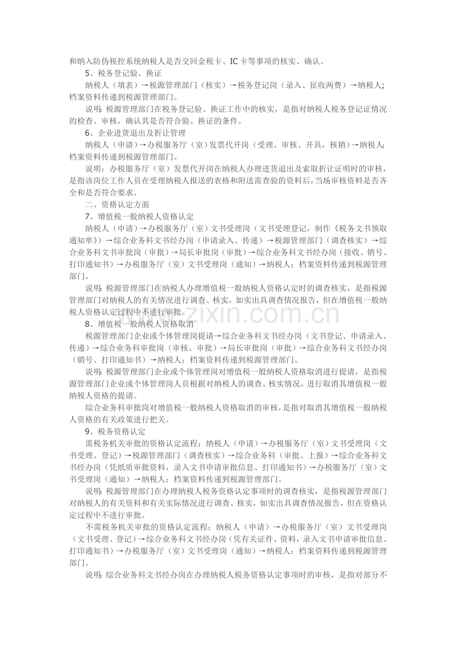 湖南省国家税务局修订部分税收征管业务流程具体内容.doc_第2页