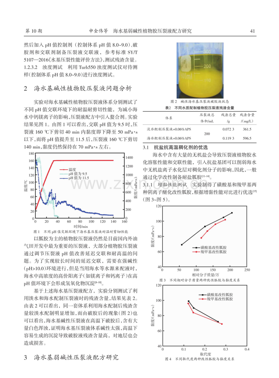 海水基弱碱性植物胶压裂液配方研究.pdf_第3页