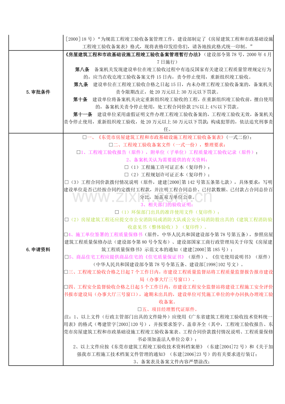 东莞市房屋建筑工程和市政基础设施工程竣工验收备案指南.doc_第2页