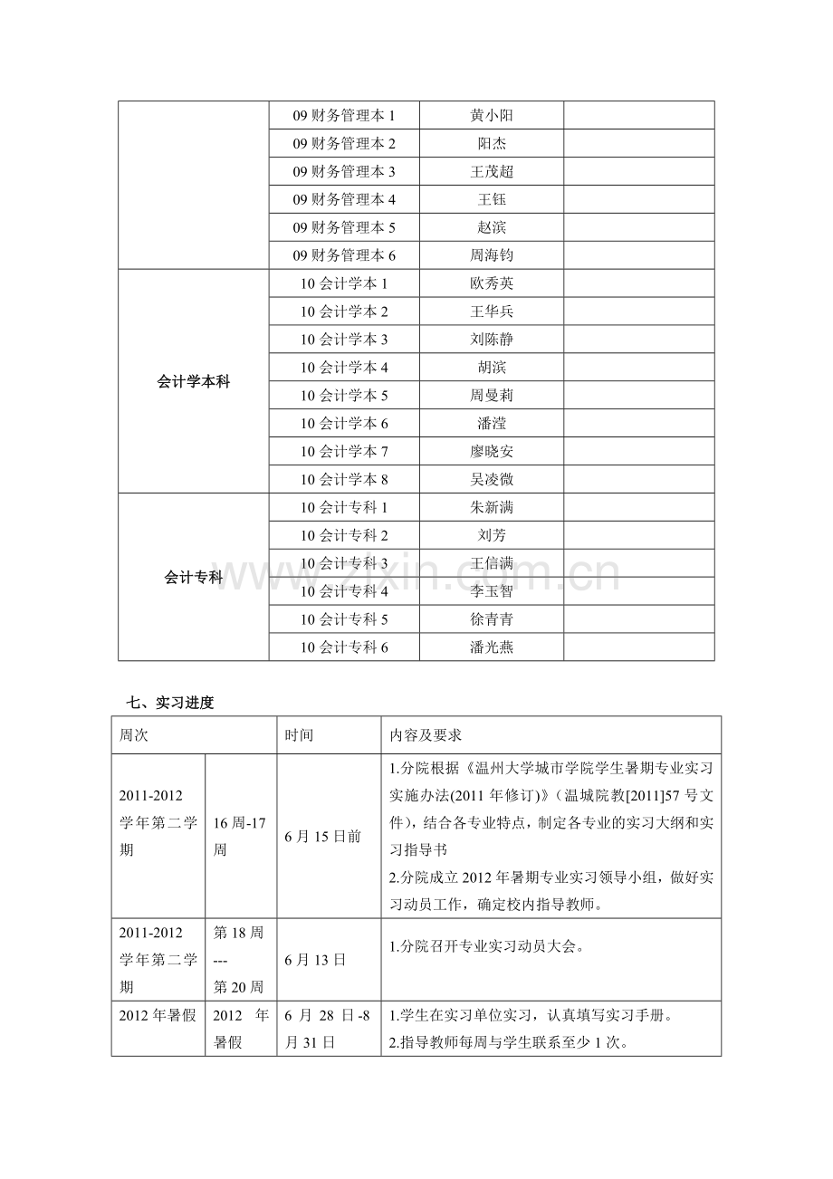 2012年暑期会计分院专业实习计划.doc_第3页