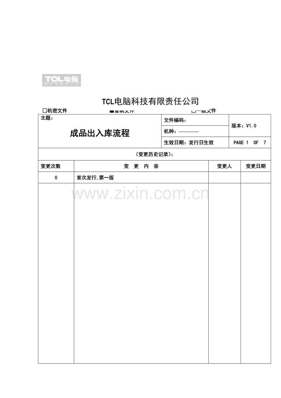 成品出入库流程.doc_第1页