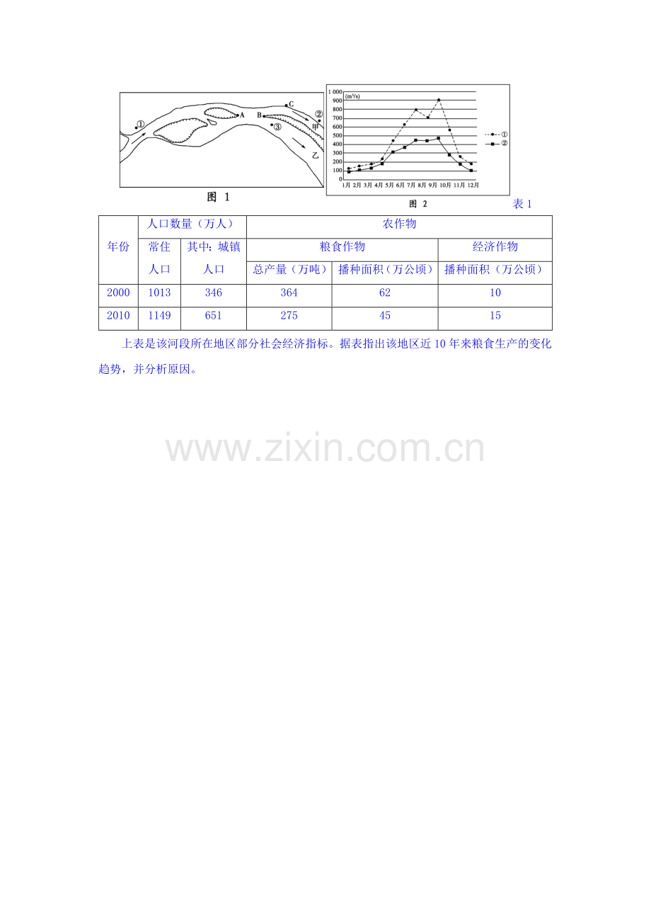 2017届高考地理第二轮复习同步测试15.doc_第3页