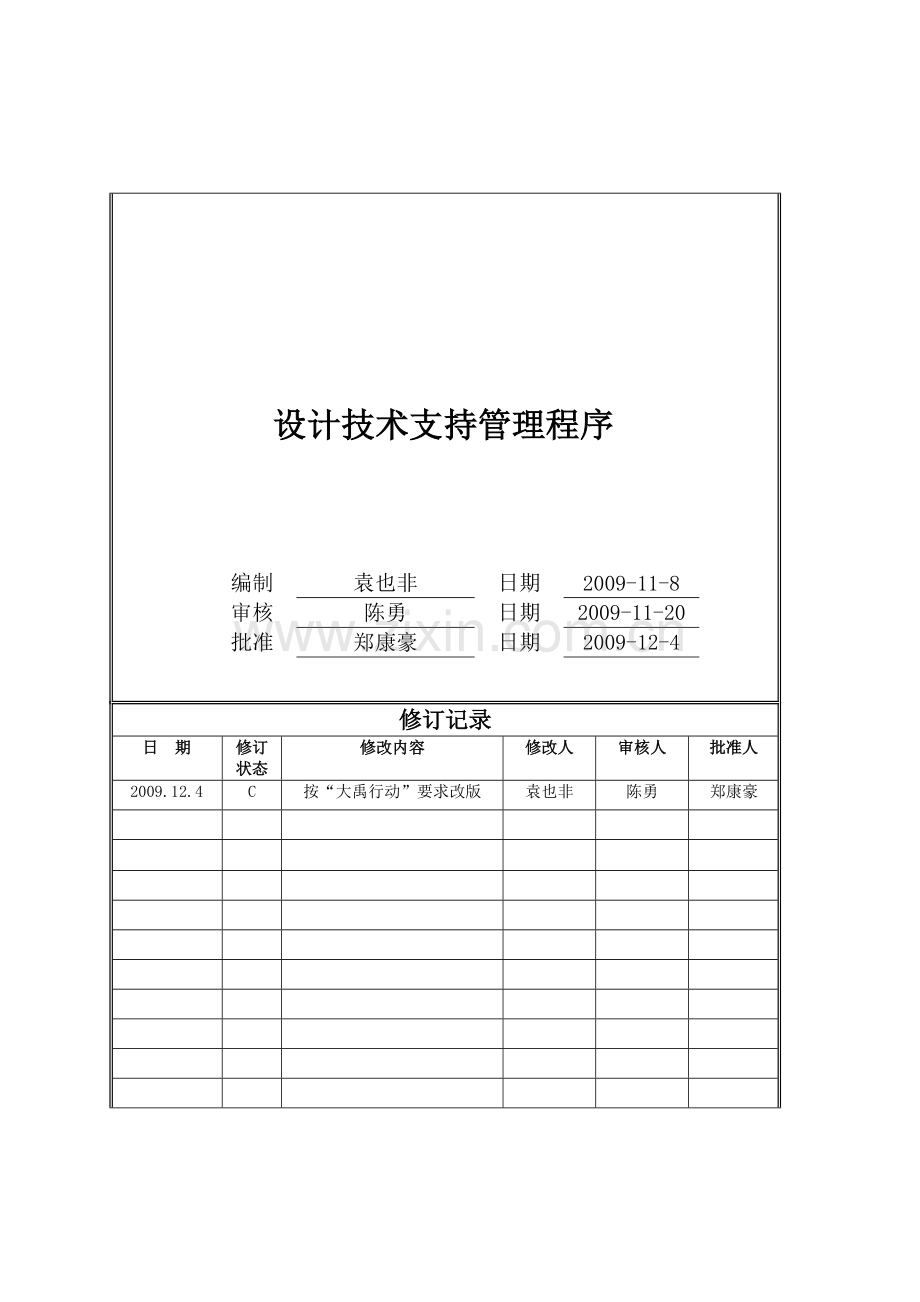 房地产工程设计技术支持管理程序.doc_第2页