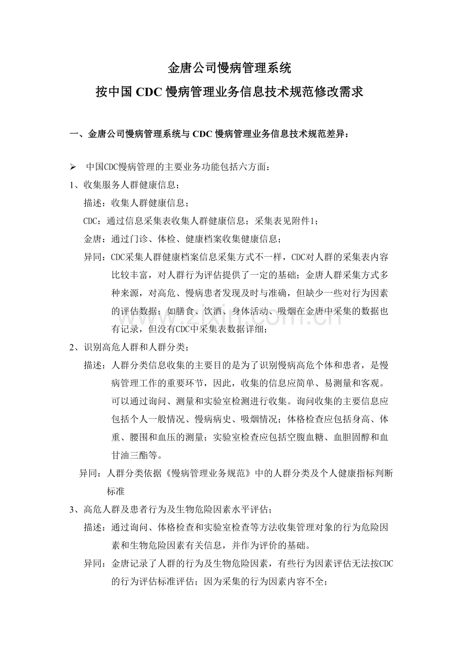 金唐公司慢病管理系统.doc_第1页