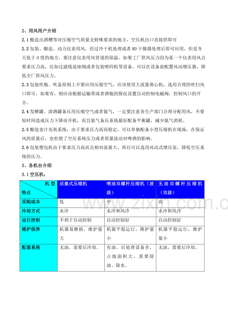 空压系统工艺流程及设备配置建议.doc_第3页