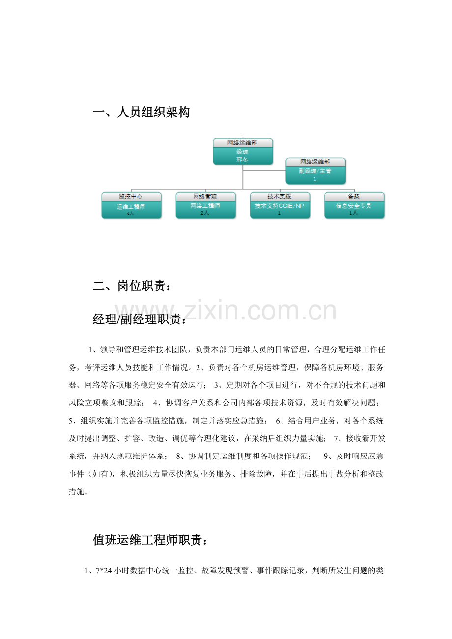 网络运维部管理制度.doc_第3页