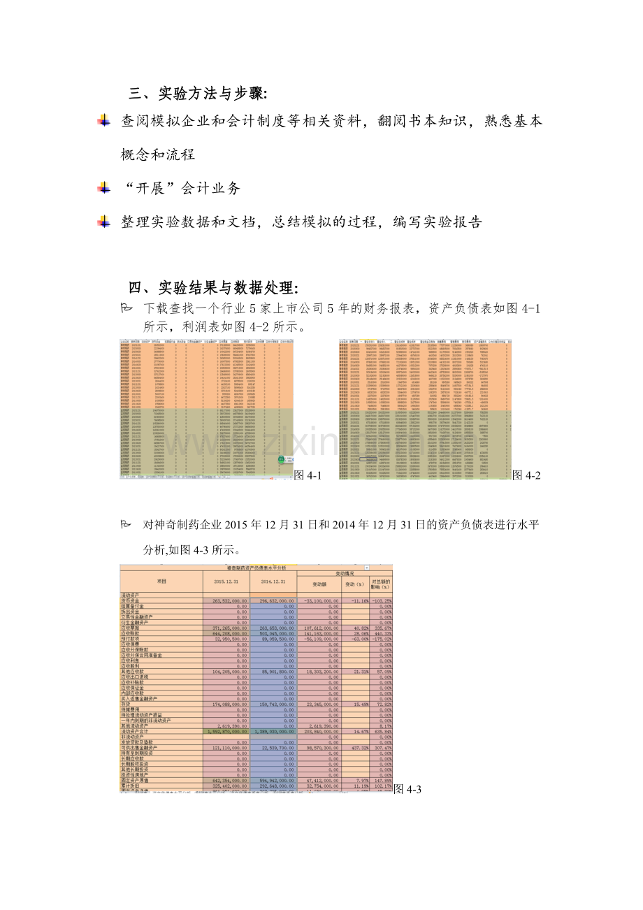 Excel在会计中的应用实训报告.doc_第3页