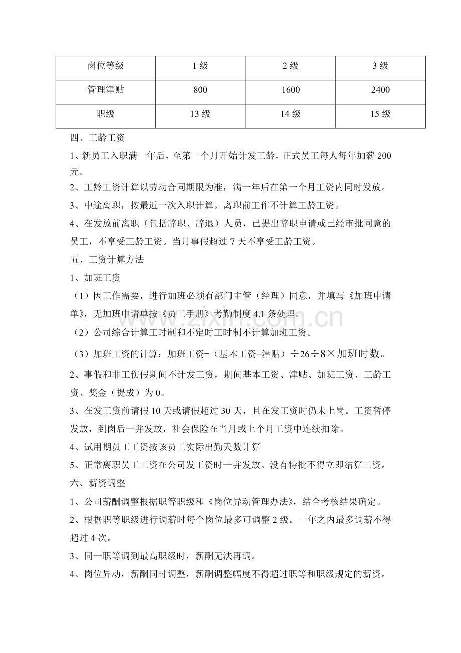 薪酬管理规定.doc_第3页