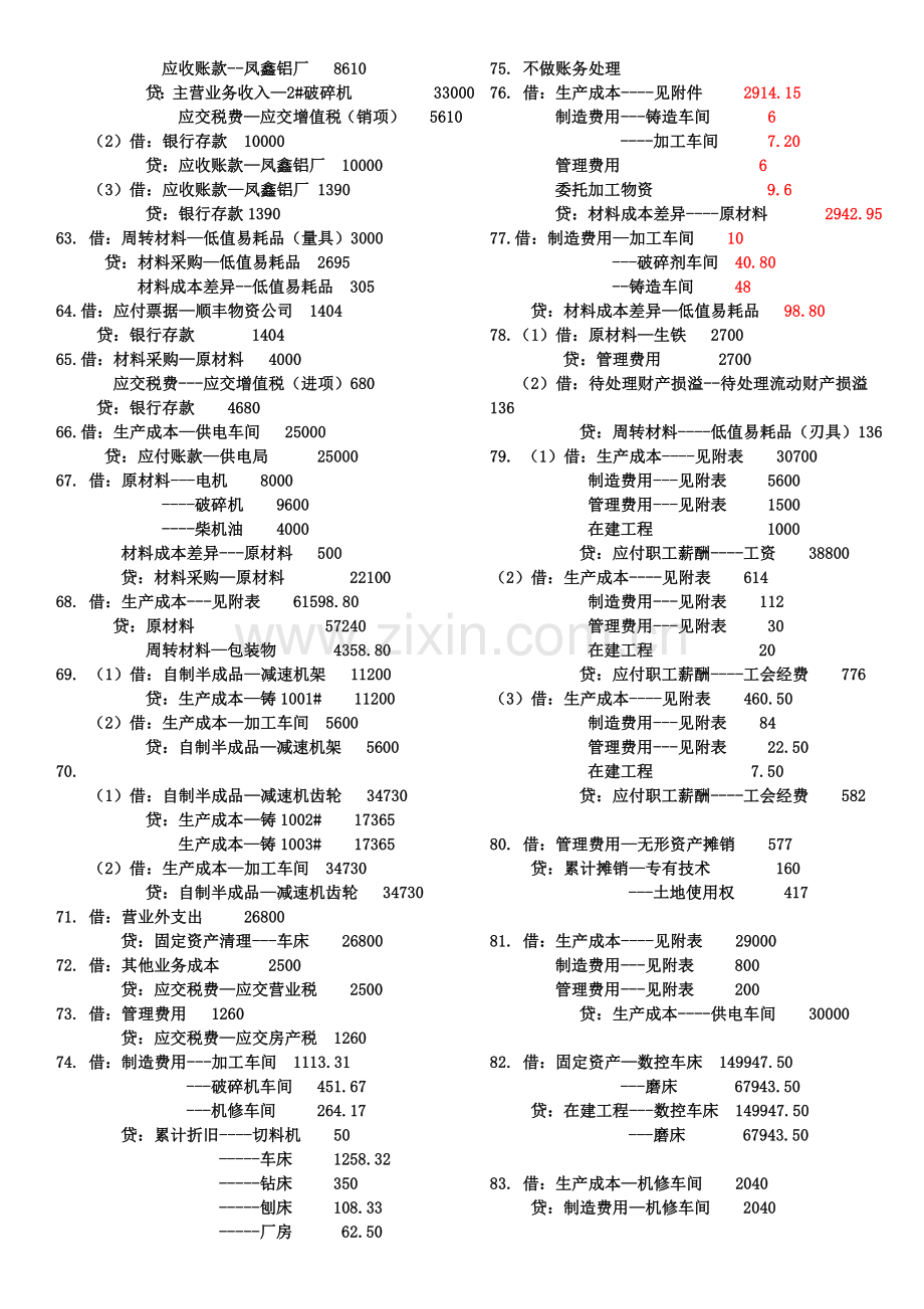 永昌电机公司财务会计答案.doc_第3页