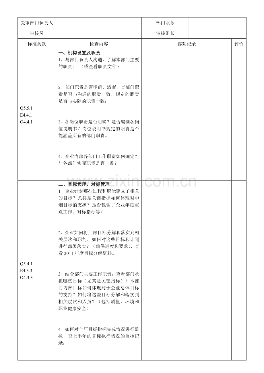 企业管理科检查表.doc_第2页