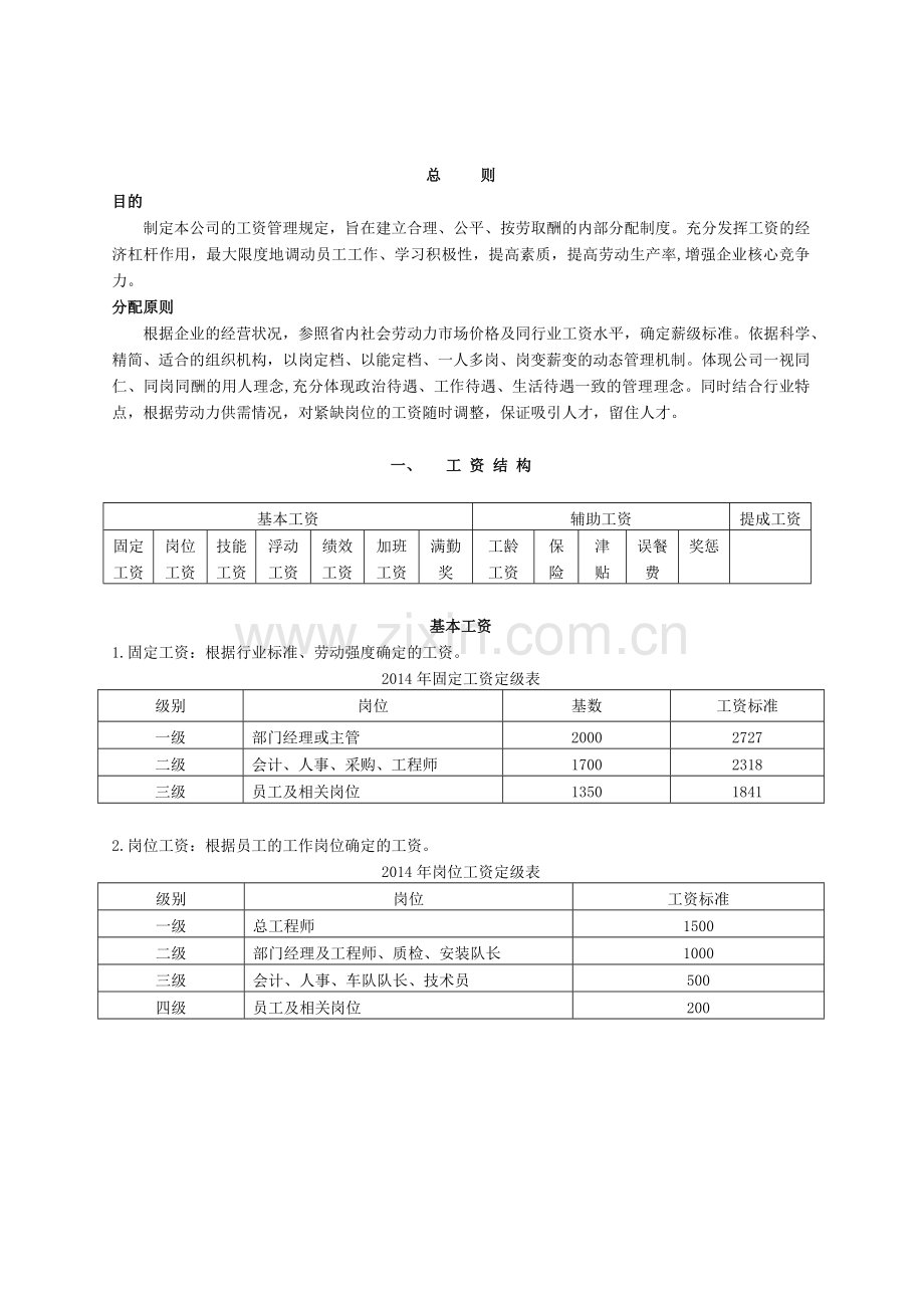 2014工资管理规定.doc_第2页