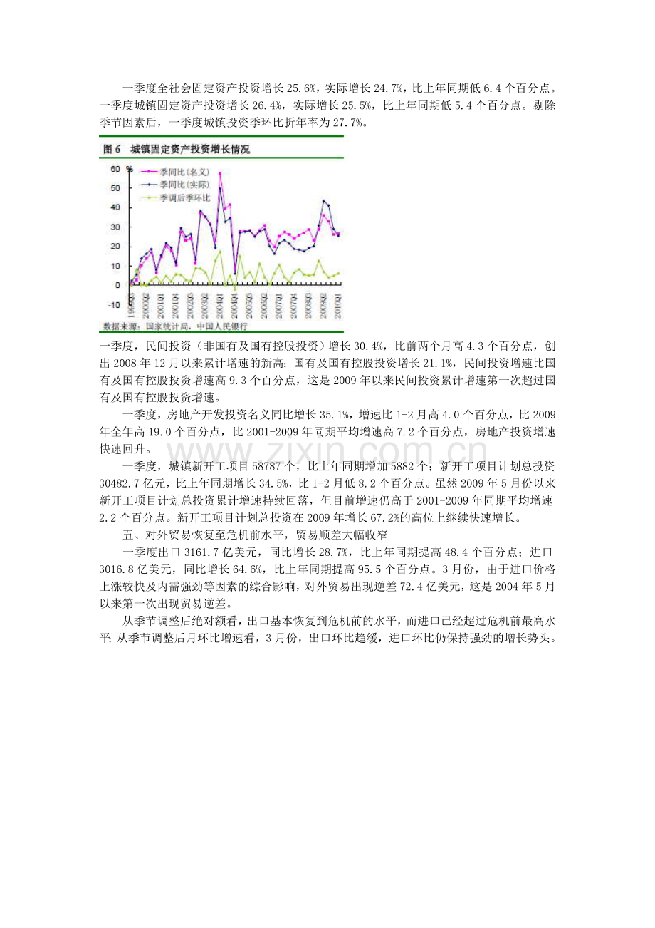 央行：2010年一季度中国宏观经济形势分析.doc_第3页