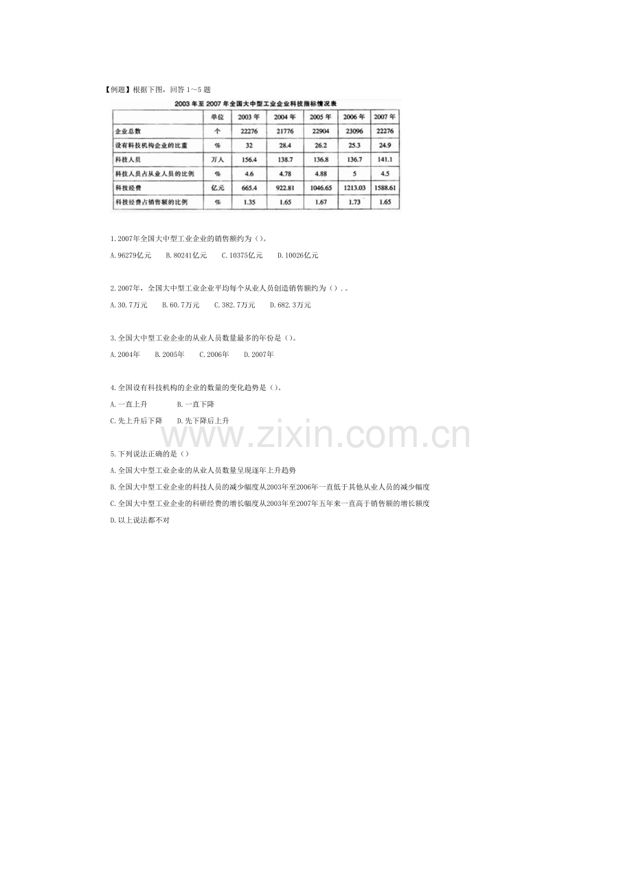 2014年国考行测每日一练周四题目——资料分析.doc_第1页