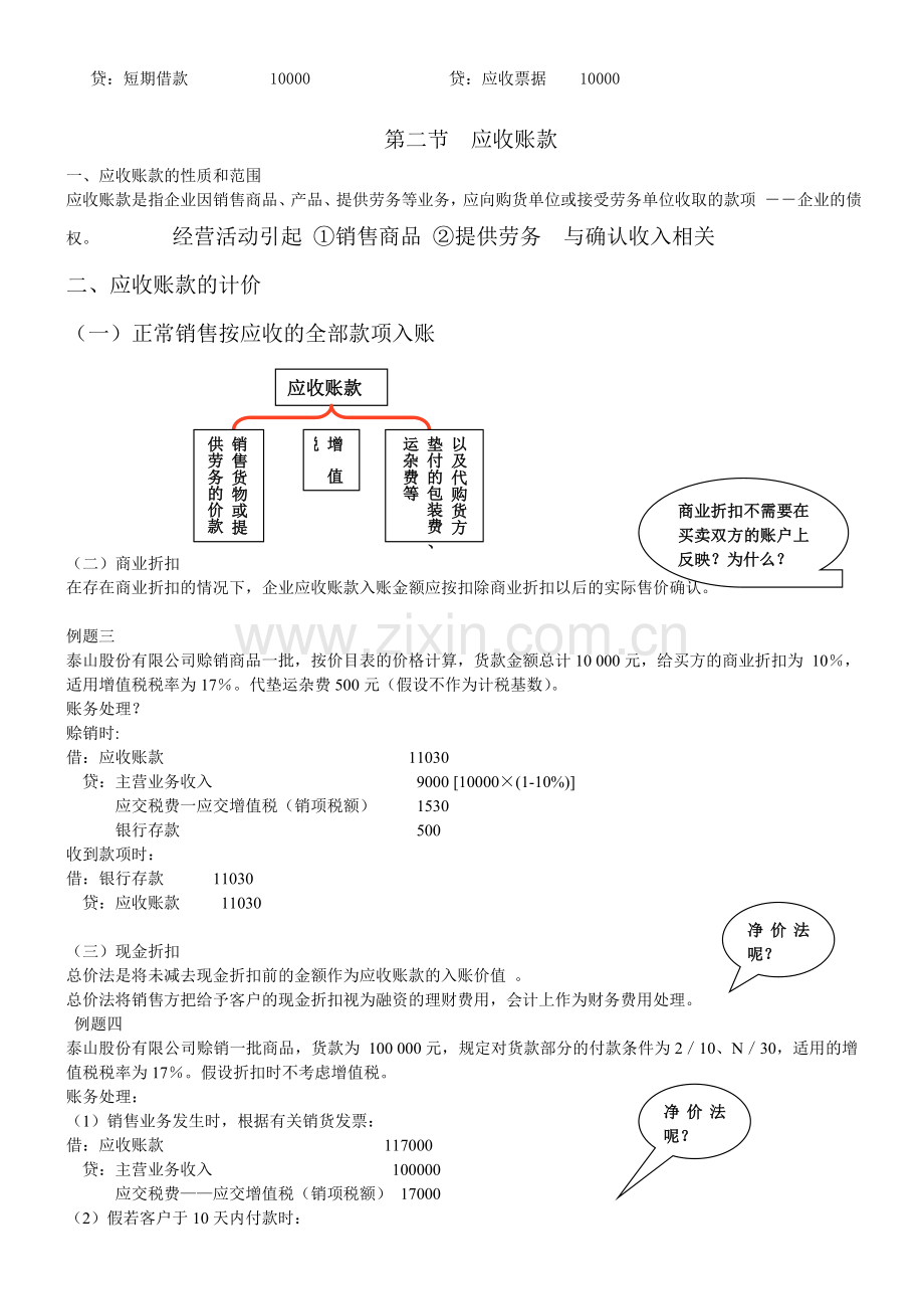 会计学-第三章-应收及应付款项.doc_第3页