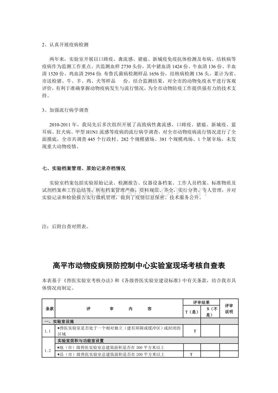 兽医系统实验室管理考核自查报告.doc_第3页