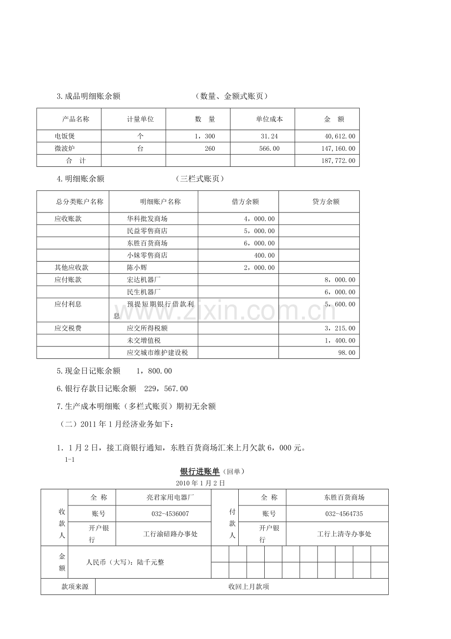 塘厦会计培训[金账本]会计综合实训资料.doc_第2页