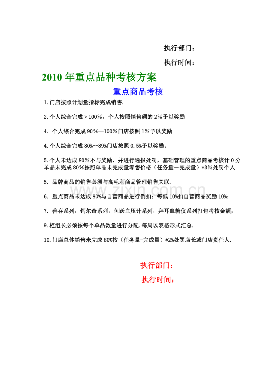 商品考核方案..doc_第2页