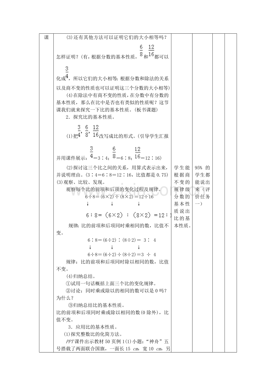 比的基本性质教学设计.doc_第2页