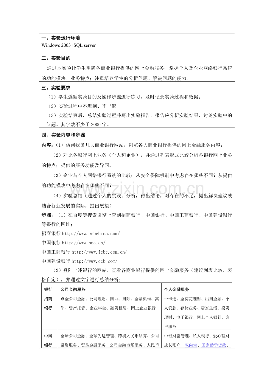 多家网上银行分析比较.doc_第1页