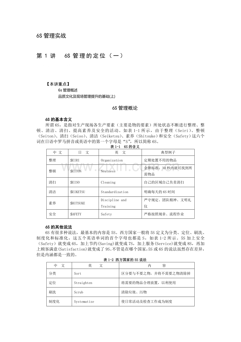6S实战管理课程讲义-肖志军.doc_第1页
