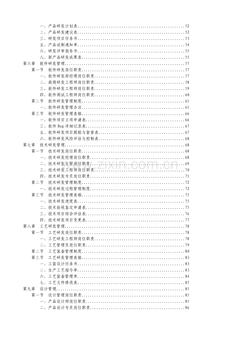 技术研发部组织结构与岗位职责大全.doc_第3页