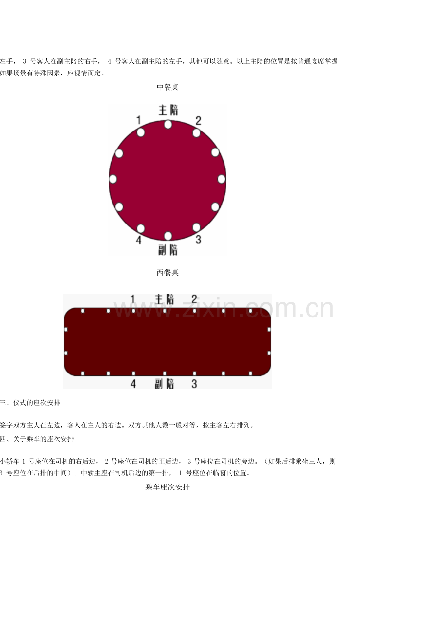 接待工作中座次安排常识及接待礼仪.doc_第2页